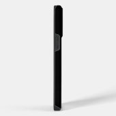 Zwarte en witte tribale slang iPhone hoesje (Rechterkant)