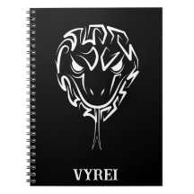 Zwarte en witte tribale slang