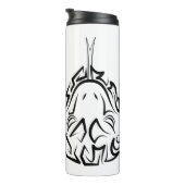Zwarte en witte tribale slang thermosbeker (Geroteerd rechts)