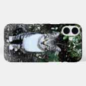 ZWARTE EN WITTE TURKSE CAT RONIN Case-Mate iPhone CASE (Achterkant (horizontaal))