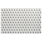Zwarte en witte Tuxedo Cat Stof (Yard (91,4 cm))