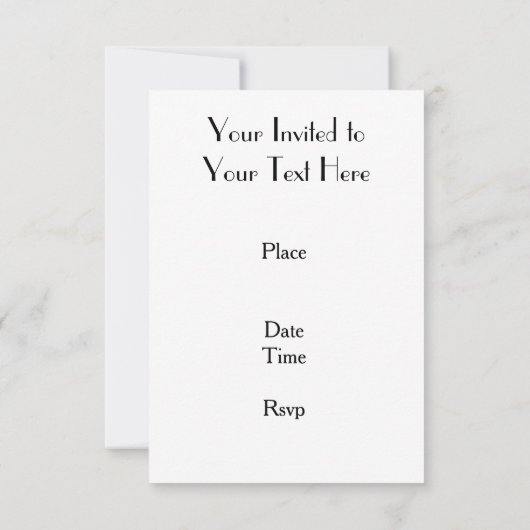 Zwarte en witte Tuxedo Suit Art-uitnodigingskaart Kaart (Achterkant)