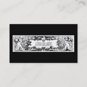  zwarte en witte unieke Visitekaartjes