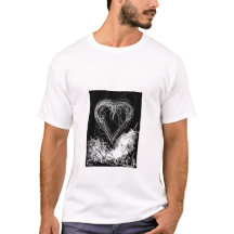 Zwarte en witte Valentijn