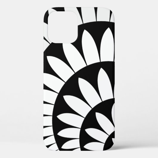 Zwarte en witte ventilatoren Case-Mate iPhone case (Achterkant)