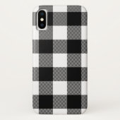 Zwarte en witte vlecht Case-Mate iPhone case (Achterkant)