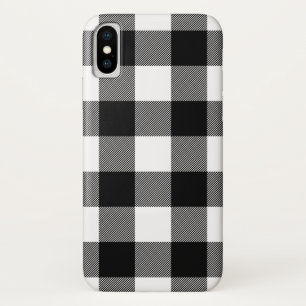 Zwarte en witte vlecht Case-Mate iPhone case