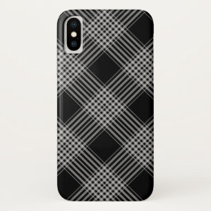 Zwarte en witte vlecht Case-Mate iPhone case