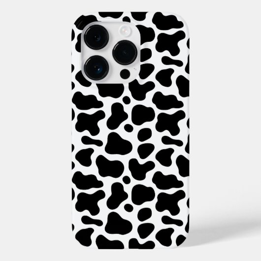 zwarte en witte vlekken, koeienpatroon Case-Mate iPhone case (Achterkant)