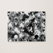 Zwarte en witte vlekken legpuzzel (Horizontaal)
