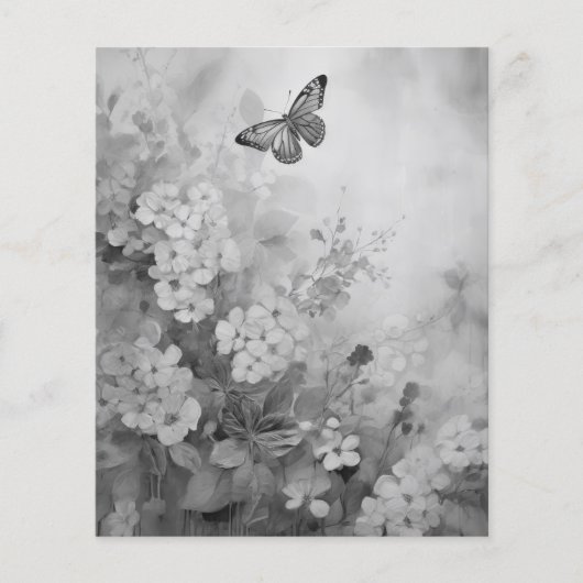 Zwarte en witte vlinder (Voorkant)