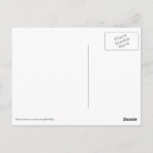 Zwarte en witte vlinder, koraalroze achtergrond briefkaart (Achterkant)