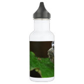 Zwarte en witte vlinder waterfles  (Links)