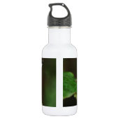 Zwarte en witte vlinder waterfles  (Achterkant)