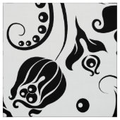 Zwarte en witte  vocht stof (Swatch)