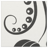 Zwarte en witte  vocht stof (Close Up)