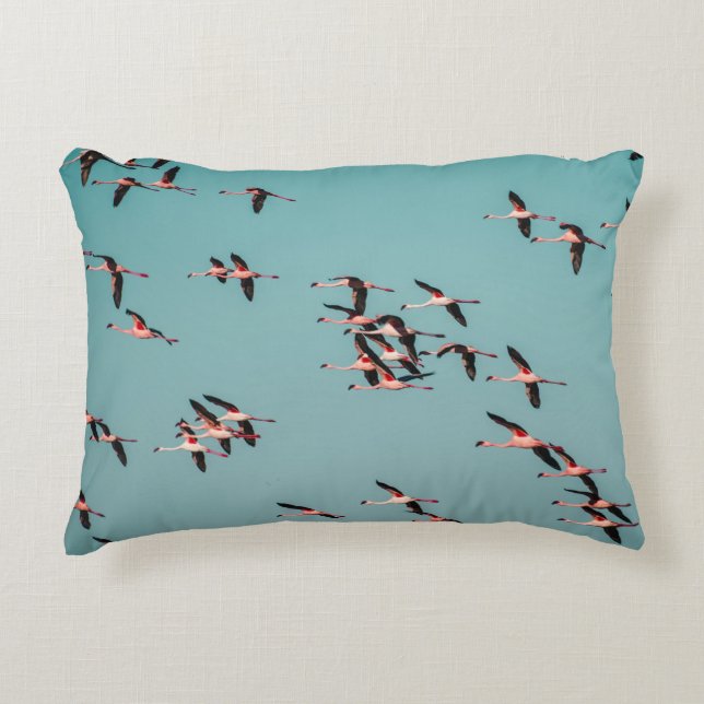 ZWARTE EN WITTE VOGELS ACCENT KUSSEN (Voorkant)