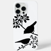 Zwarte en witte vogels Case-Mate iPhone case (Achterkant)