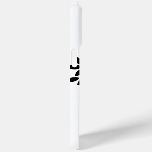 Zwarte en witte vogels Case-Mate iPhone case (Achterkant / Rechts)