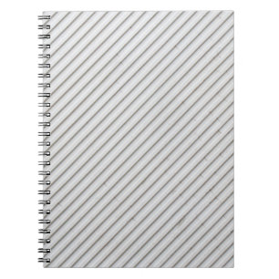 Zwarte en witte wand notitieboek