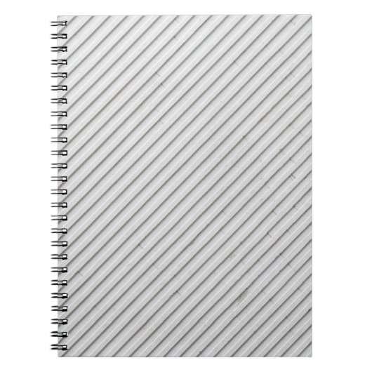 Zwarte en witte wand notitieboek (Voorkant)