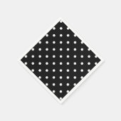 Zwarte en witte wandelwand moderne mode servetten (Hoek)