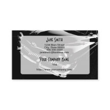 Zwarte en witte warme weg