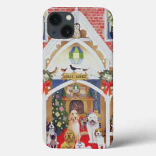 Zwarte en witte whiskers Case-Mate iPhone case