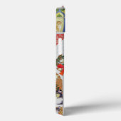 Zwarte en witte whiskers Case-Mate iPhone case (Achterkant / Rechts)