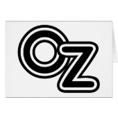 zwarte en witte wizard van Oz Fairy Tale (Voorkant Horizontaal)