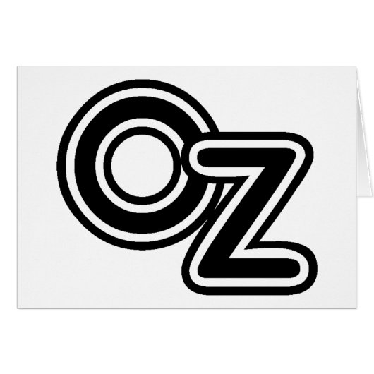 zwarte en witte wizard van Oz Fairy Tale (Voorkant Horizontaal)