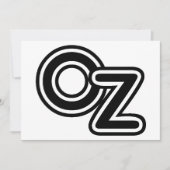  zwarte en witte wizard van Oz Fairy Tale (Voorkant)