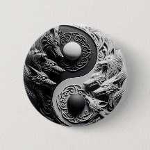 Zwarte en witte wolf