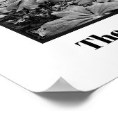 Zwarte en Witte Woud Glorie van God Poster (Hoek)