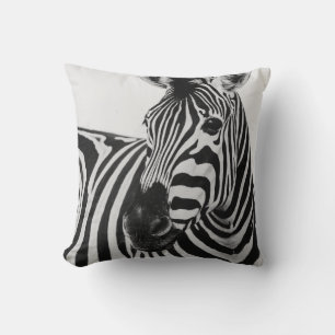 ZWARTE EN WITTE ZEBRA KUSSEN