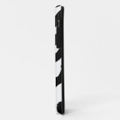 Zwarte en witte Zebra Pattern Case-Mate iPhone Case (Achterkant/links)
