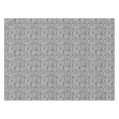 Zwarte en witte Zebra Stripe tablet Tafelkleed (Voorkant (Horizontaal))
