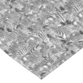 Zwarte en witte Zebra Stripe tablet Tafelkleed (Gekanteld)