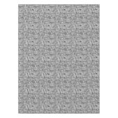 Zwarte en witte Zebra Stripe tablet Tafelkleed (Voorkant)