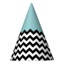 Zwarte en witte zigzag Patroon, Chevron, blauw
