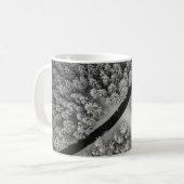 ZWARTE EN WITTE ZONE KOFFIEMOK (Voorkant links)
