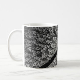 ZWARTE EN WITTE ZONE KOFFIEMOK