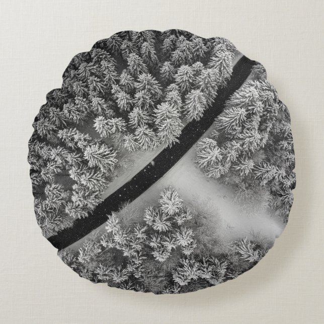 ZWARTE EN WITTE ZONE ROND KUSSEN (Voorkant)