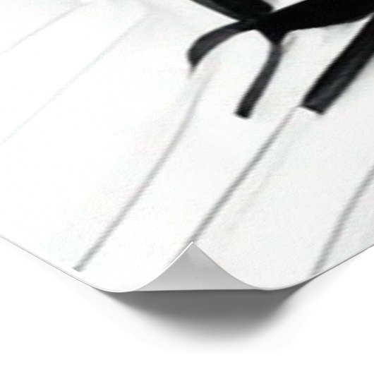 Zwarte en witte zonnebloem poster (Hoek)