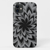 ZWARTE EN WITTE ZWEEKSTROMEN Case-Mate iPhone CASE (Achterkant)