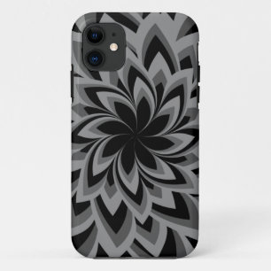 ZWARTE EN WITTE ZWEEKSTROMEN Case-Mate iPhone CASE