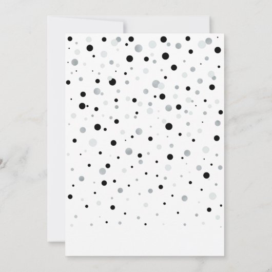 Zwarte en zilveren ballonnen Jongen 2e verjaardag Kaart (Achterkant)