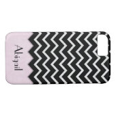 zwarte en zilverkleurige wieg Case-Mate iPhone case (Achterkant (Horizontaal))