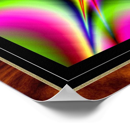 Zwarte Energie Poster (Hoek)