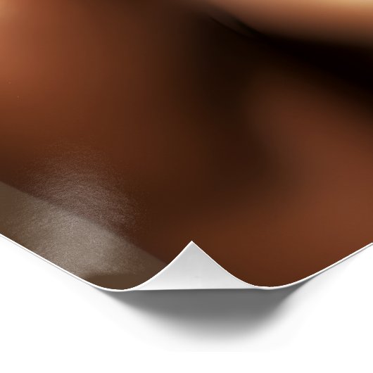 Zwarte Engel Etherische Angelcore Kunst Perfect Poster (Hoek)